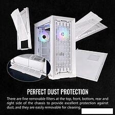Корпус Thermaltake CTE T500 TG ARGB Snow CA-1X8-00F6WN-01