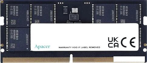Оперативная память Apacer 8ГБ DDR5 SODIMM 5600 МГц FS.08G2C.RKH