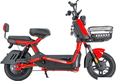 Электроскутер ZeuS Aurora (красный)