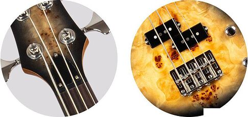Бас-гитара Flight Mini Bass PBR