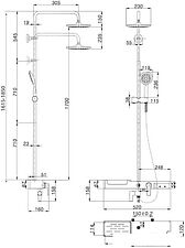 Душевая система Lemark LM7007C