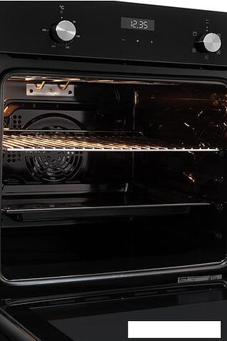 Электрический духовой шкаф ZorG ROL66 (черный/серебристый)