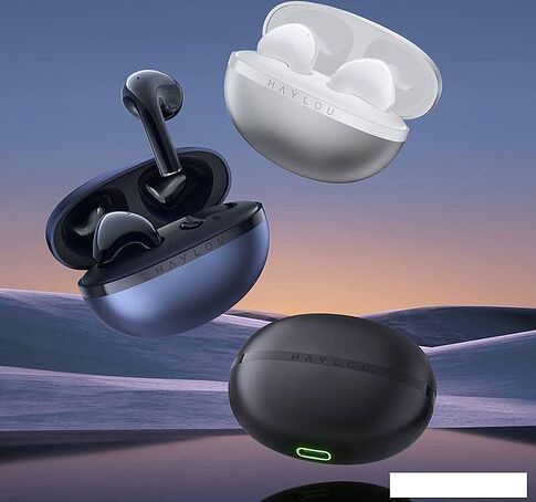 Наушники Haylou X1 2023 (белый/серебристый)