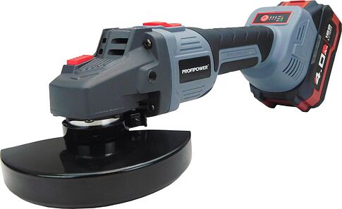 Profipower ProfiSet-4F18 E0093 (шуруповерт, гайковерт, болгарка, перфоратор, 2 АКБ, кейс)