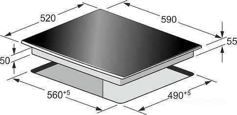 Варочная панель Kaiser KCT 6715 FW