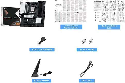 Материнская плата MSI Pro B850M-A WiFi