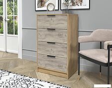 Комод Интерлиния Концепт КТ-К60 (дуб серый/дуб золотой)