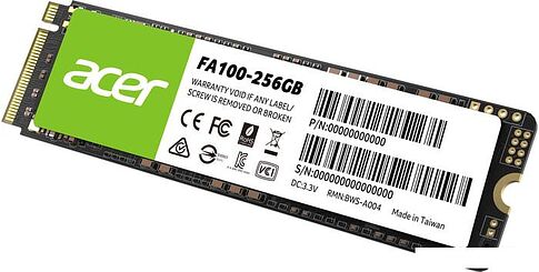 SSD Acer FA100 256GB BL.9BWWA.118