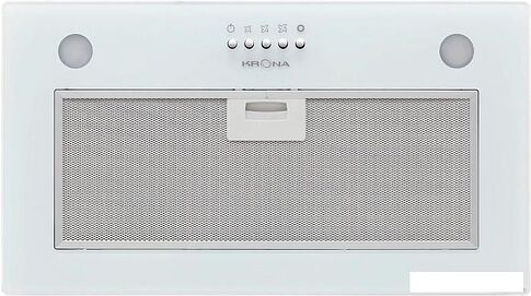 Кухонная вытяжка Krona Arven 500 White PB (белый)