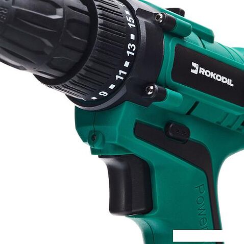 Дрель-шуруповерт Rokodil Rokodil Twist 2 Pro (с 2-мя АКБ, кейс, оснастка)