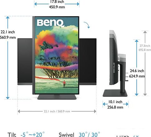 Монитор BenQ PD2705U