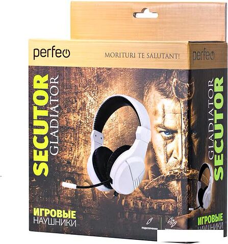 Наушники Perfeo Gladiator Secutor (белый)
