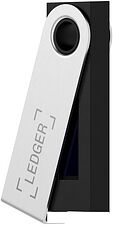 Аппаратный криптокошелек Ledger Nano S (черный)