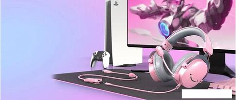 Наушники FIFINE H9 (розовый)