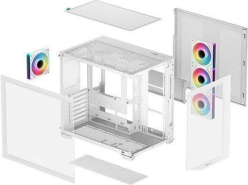 Корпус DeepCool CG530 4F WH R-CG530-WHADA4-G-1