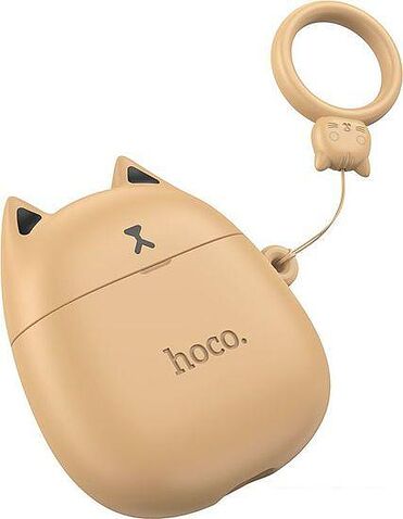 Наушники Hoco EW45 Cute Cat (коричневый)