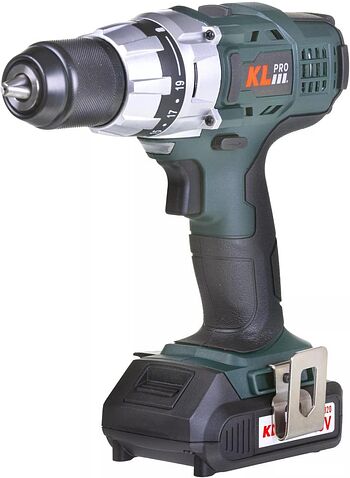Дрель-шуруповерт KLPRO KLNM18-20 (с 2-мя АКБ, кейс)