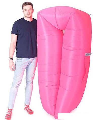 Надувной шезлонг Биван 2.0 (розовый) [BVN17-ORGNL-PNK]