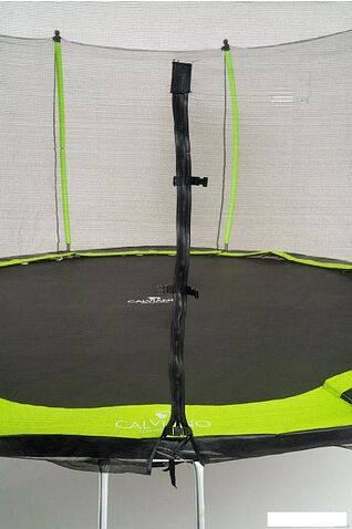 Батут Calviano Outside Master Green 374 см - 12ft (внешняя сетка, с лестницей)