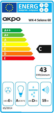 Кухонная вытяжка Akpo Selene eco 60 WK-4 (черный)