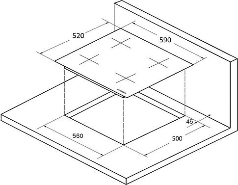 Варочная панель KUPPERSBERG ICS 604