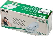 Проводной телефон Ritmix RT-003 (белый)