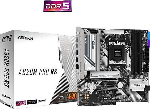 Материнская плата ASRock A620M Pro RS