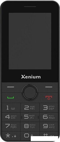 Кнопочный телефон Xenium X240 (черный)