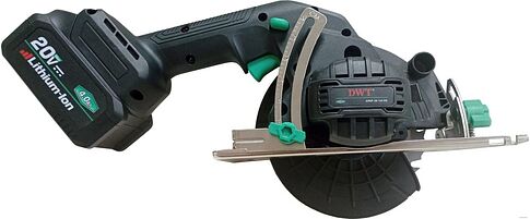 Дисковая (циркулярная) пила DWT AHKP-20-140 DN-4C2 (с 2-мя АКБ)