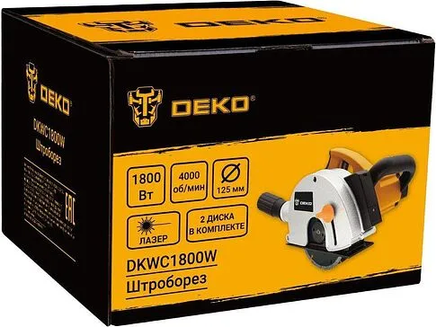 Штроборез Deko DKWC1800W