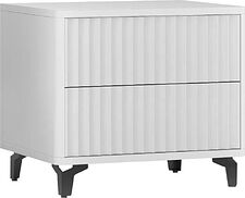 Тумба Shtabe Royal 5003 эко (белый/белый/черный)