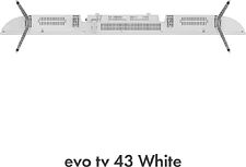 Телевизор Evo TV 43 White TD0051750RU