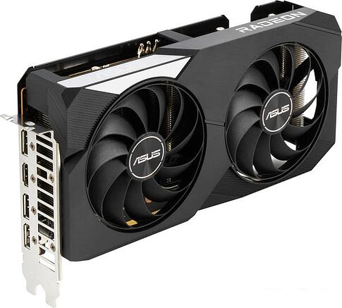 Видеокарта ASUS Dual Radeon RX 6650 XT OC Edition 8GB GDDR6 DUAL-RX6650XT-O8G