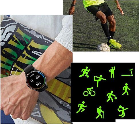 Умные часы XO J5 (черный)