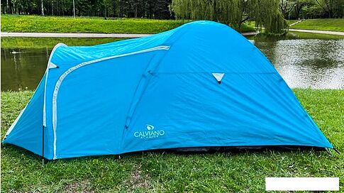 Треккинговая палатка Calviano Acamper Monsun 3 (бирюзовый)