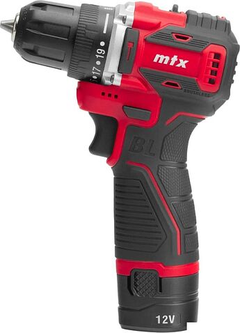 Дрель-шуруповерт MTX CDB-BL-12 (с 2-мя АКБ, кейс)