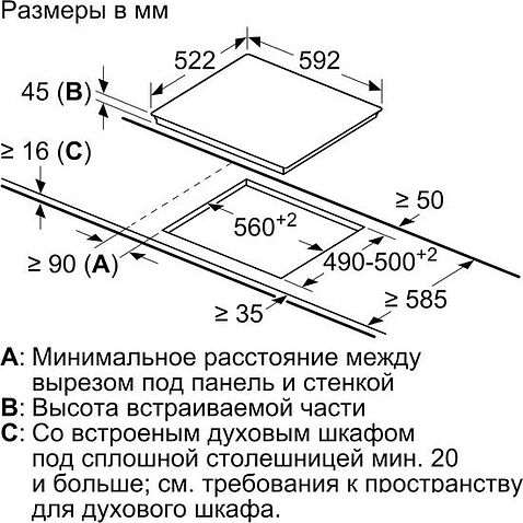 Варочная панель Bosch Serie 6 PKE612FA2E