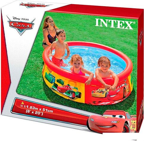 Надувной бассейн Intex Тачки 183x51 [28103NP]