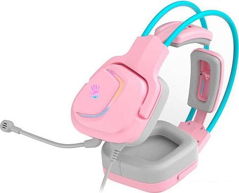 Наушники A4Tech Bloody G575 (розовый/голубой)