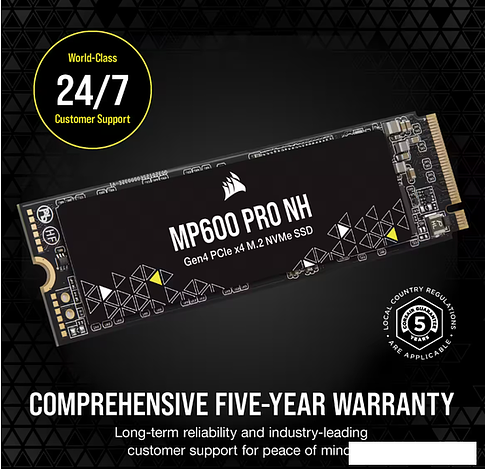 SSD Corsair MP600 PRO NH 1TB CSSD-F2000GBMP600PNH