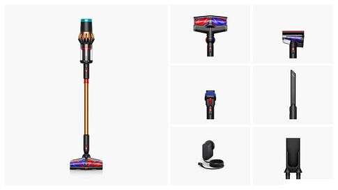 Пылесос Dyson V16 Piston Animal 492963-01 (матовый черный/медный)