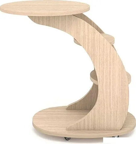 Приставной столик Rivalli Бьюти (дуб каньон бежевый)