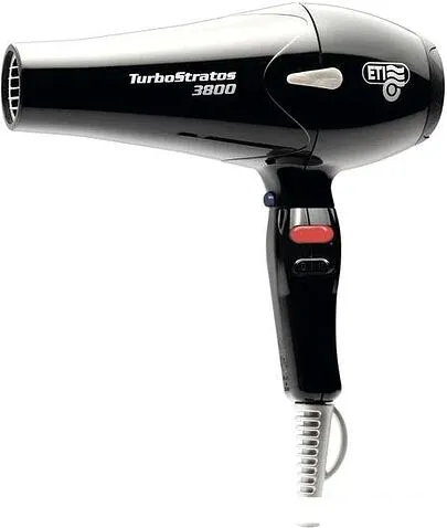 Фен ETI Turbo Stratos 3800 (черный)