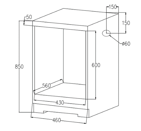 Электрический духовой шкаф Weissgauff EOY 459 PDB