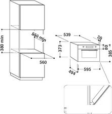 Микроволновая печь Whirlpool AMW 730 NB