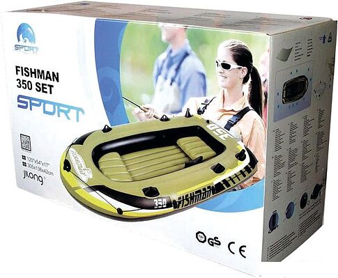 Гребная лодка Jilong Fishman 350 Set