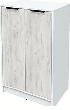 Тумба Интерлиния Концепт КТ-Т64 (дуб белый/белый платинум)