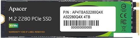 SSD Apacer AS2280Q4X 4TB AP4TBAS2280Q4X-1