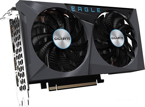 Видеокарта Gigabyte GeForce RTX 3050 Eagle OC 8G GV-N3050EAGLE OC-8GD