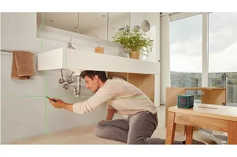 Лазерный нивелир Bosch Quigo Green 0603663C03 (штатив, батарейки)